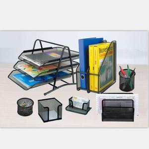 Forniture di <span class=keywords><strong>cancelleria</strong></span> <span class=keywords><strong>per</strong></span> ufficio in metallo rete metallica <span class=keywords><strong>scrivania</strong></span> <span class=keywords><strong>cancelleria</strong></span> da ufficio Set <span class=keywords><strong>per</strong></span> <span class=keywords><strong>scrivania</strong></span> - Product Image 1