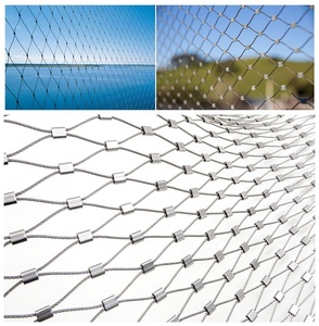 Stainless Steel <strong>Wire</strong> Rope Anti-hill <strong>Mesh</strong> / <strong>Ss</strong> Aviary <strong>Mesh</strong> / <strong>Rust</strong> <strong>Proof</strong> Rope <strong>Mesh</strong> Zoo Fence - Product Image 5