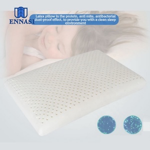 Venta directa de fábrica, cómoda <span class=keywords><strong>almohada</strong></span> de espuma de látex, <span class=keywords><strong>almohada</strong></span> de cama ortopédica tamaño King ergonómica para dormir - Product Image 3