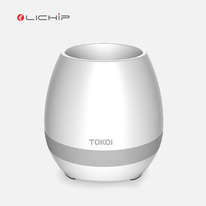 China fabricante al por mayor L-k3 nuevo artículo del regalo impermeable altavoz música inteligente maceta - Product Image 2