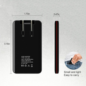 Thâm Quyến Yilon 3A Sạc Nhanh <span class=keywords><strong>Micro</strong></span> <span class=keywords><strong>Usb</strong></span> Loại C Cắm Với PD18W Thông Minh Cắm Thin Slim <span class=keywords><strong>Usb</strong></span> Tường Di Động Sạc bộ Chuyển Đổi - Product Image 5