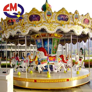 China pretparkritten kerst carrousel decoratie kiddie rit