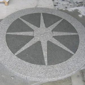 Products Granite Compass G654, Pavement Curved Paving Stone