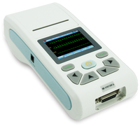 Electrocardiógrafo Portátil CONTEC ECG90A Máquina de ECG de Tres Canales
