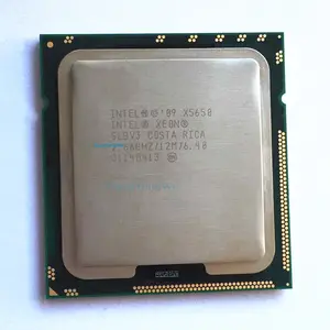 Intel Xeon X5650 SLBV3 Processor Six Core 2.66GHz LGA1366 12MB L3 Cache server CPU
