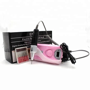 Di alta Qualità Forte Potere Portatile Elettrico Del trivello Del Chiodo <span class=keywords><strong>Cordless</strong></span> Ricaricabile EN-101 Electric Nail file