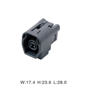 AH8016-2.2-21-conector de arnés de cables para coche, conector impermeable hembra de 1pin, 6189-0639