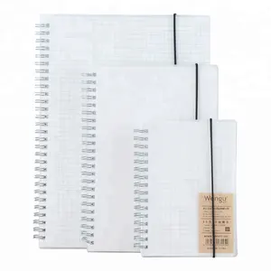 Hoge kwaliteit oem goedkope spiraal notebook a4 a5 size met aangepaste covers voor school