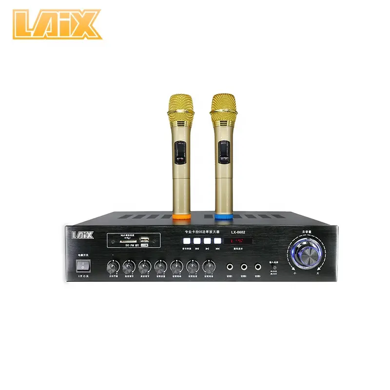 Laix Lx-8602 Amplificadores Amplificador מקווקו Hf אודיו מודולו דה ערכת מיני Amp Amplifierpcb הרכבה קריוקי מגבר כוח