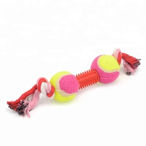 Giocattolo per Cani a Forma di Osso con Corda di Cotone, per Masticare e Addestrare, Interattivo - Product Image 5