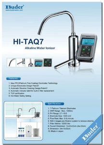 เครื่องทำน้ำอัลคาไลน์ไต้หวัน บูเดอร์ น้ำร้อนและน้ำอัลคาไลน์ 2 in 1 พร้อมสารต้านอนุมูลอิสระและแร่ธาตุ - Product Image 6