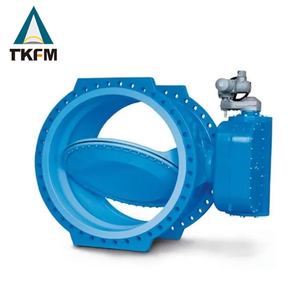 Bánh Vít Thủ Công Cỡ Lớn TKFM Van Bướm Mặt Bích Bằng Thép Đúc Cứng - Product Image 6