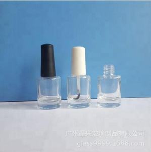 ขวดยาทาเล็บทรงกลมสีใสหรือสีเหลืองอำพันขนาด15มล. พร้อมฝาและแปรงยูวีสำหรับน้ำมันและยาทาเล็บ - Product Image 5