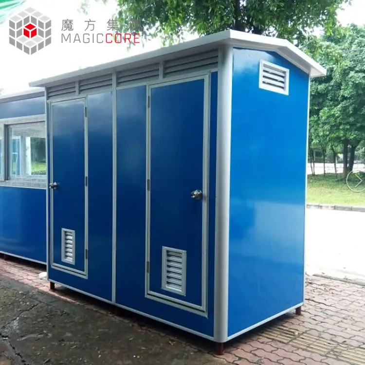 Portable luxury 20ft containerized mobile toilets container ship toilets mobile container public toilets mobile public restroom