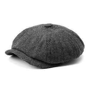Người Đàn Ông Phụ Nữ Ngoài Trời Giản Dị Unisex Tùy Chỉnh Người Đàn Ông Của Bông Newsboy Cap Cabbie Beret <span class=keywords><strong>Hat</strong></span> Cho Phụ Nữ - Product Image 5