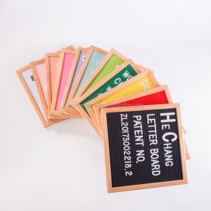 Prime Noir Lettre <span class=keywords><strong>Conseil</strong></span> avec Structure En Chêne Massif-Y Compris 346 lettres Interchangeables, numbers symbols & Emojis - Product Image 3