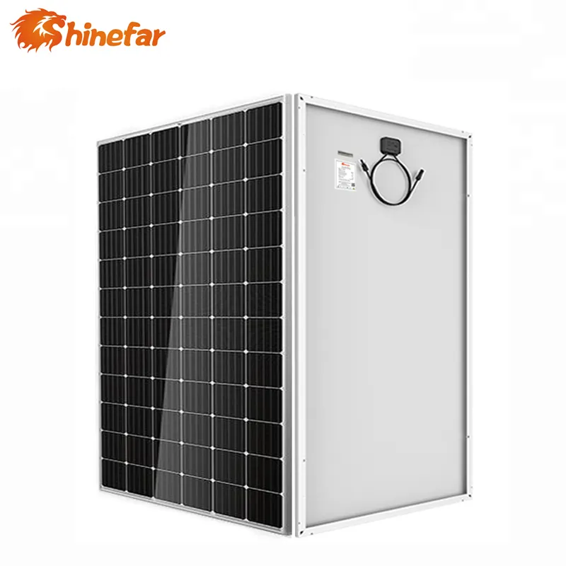 China Hersteller mono kristalline Silizium 36V Solarmodule 380 Watt Celdas Solares