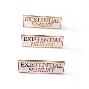 Anime Style Insignes En Métal Nickel Noir <span class=keywords><strong>Nom</strong></span> De Tag Personnalisé Émail Dur Épinglette - Product Image 3