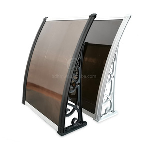 Giá Tốt Nhất Chất Lượng Cao PC Cửa Sổ Tán/DIY Nhựa Cửa Tán Mái Hiên/Polycarbonate Mái Hiên Cửa Sổ Tán - Product Image 4