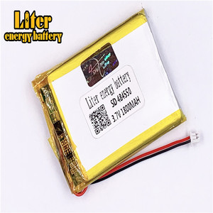 Plug 1.25-2 P 3.7 V 484550 1800 mah lipo battery Rechargeable solar li ion polymer lithium battery with PCM - Product Image 3