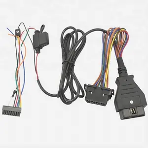 أداة تشخيص ورصد أعطال السيارات, أداة تشخيص وقراءة الأسلاك لصب سلك السيارة OBD II إلى OBD2