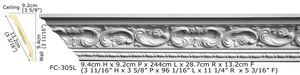 Poliuretano de alta calidad hermoso barato decorativo PU moldeo de espuma CORNISA DE - Product Image 2