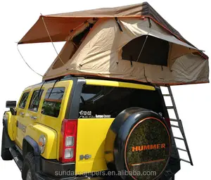 キャンプジープ折りたたみテント用高品質4X4オフロード屋外ルーフトップ3-4人用テント