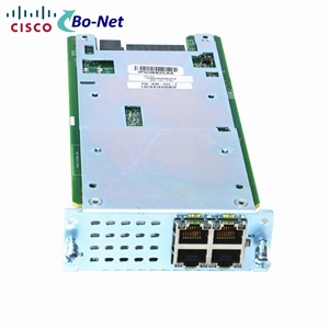 Red de CISCO Módulo de conmutación Gigabit Ethernet 4-Puerto de la capa 2 Cisco NIM-ES2-4 = - Product Image 5