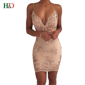 H & D <span class=keywords><strong>Chinois</strong></span> Vêtements Fabricants En Gros Chaude Nuit Robe Sexy Noms De Filles Robes - Product Image 4