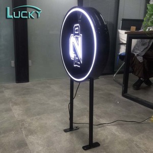 กลางแจ้งรอบพลาสติกสูญญากาศขึ้นรูปกล่องไฟบาง - Product Image 3