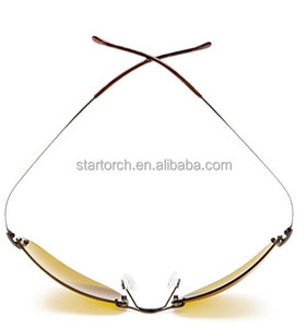 Águila ligero polarizado eye níquel inoxidable templos gafas de sol - Product Image 4