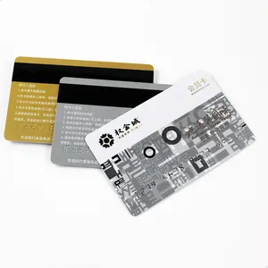 Pengkodean Plastik Hico Magnetic Stripe Card dengan Tanda Tangan Panel