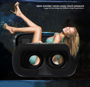2016 Venta Caliente CAJA de Vasos De Plástico Caso de Realidad Virtual 3D VR VR Ajustable 3D Gafas de sol Auriculares - Product Image 2