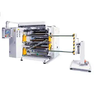 SERVO DRIVE HIGH SPEED BOPP PAPER SLITTING AND REWINDING MACHINE