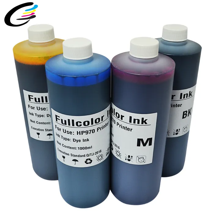 حبر صبغة UV احترافي بألوان زاهية من المصنع لـ P6080/P8080/P7080/P9080