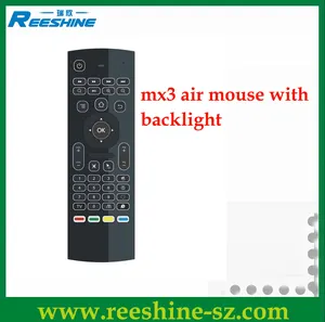 Hottest Wireless Air Mouse Mx3 Backlit Remote Controller