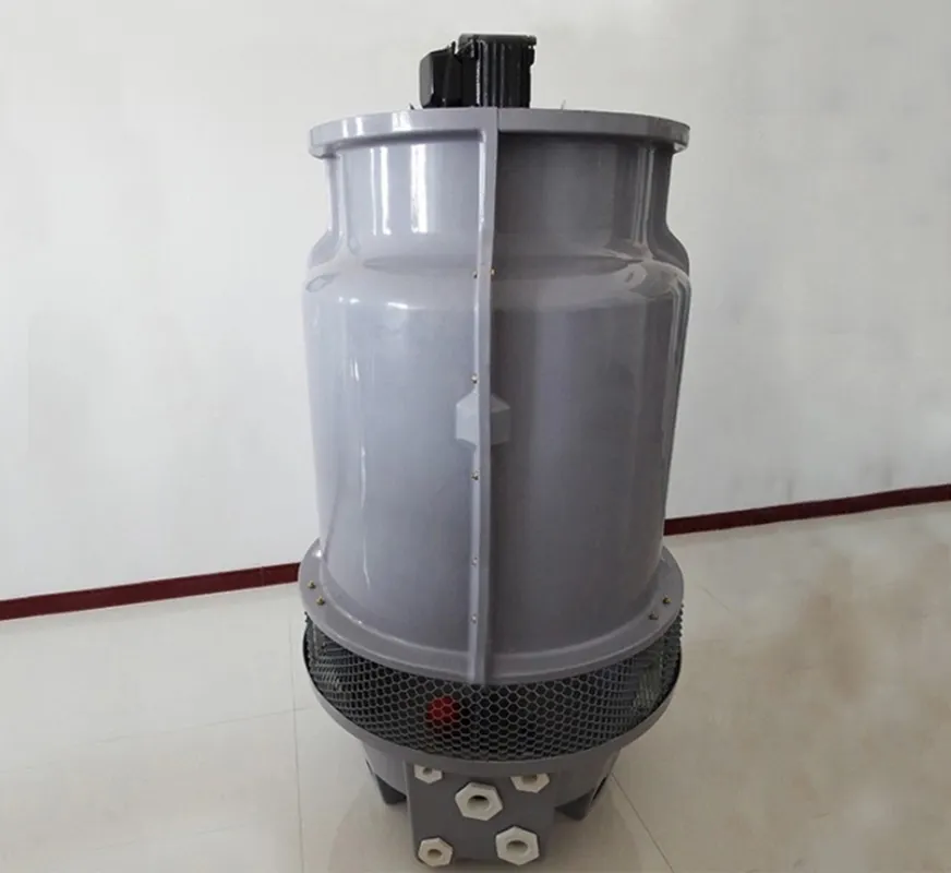 10 Tonnen Mikro kühlturm Wasser kühlturm Preis Flaschen typ Runde Glasfaser kühltürme zum Verkauf