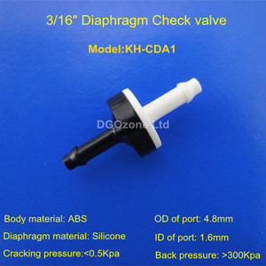 <span class=keywords><strong>3</strong></span>/16 ", 1/4", 5/16 ", <span class=keywords><strong>3</strong></span>/8" микро односторонний воздушный клапан мини пластиковые Силиконовые Невозвратные Холодостойкие клапаны - Product Image 2