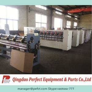 Bajo costo <span class=keywords><strong>2</strong></span> ply y <span class=keywords><strong>3</strong></span> ply cartón corrugado hoja delgada máquina de corte - Product Image 1