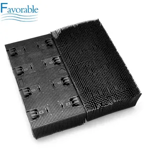 131181 Black Nylon Bristle Blocks For Lectra Vector Cutter Machine