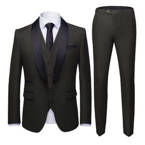 Abito da <span class=keywords><strong>Uomo</strong></span> Turco con Pantalone, Design per <span class=keywords><strong>Uomo</strong></span>, Completo <span class=keywords><strong>Blu</strong></span> Navy per Matrimonio - Product Image 6