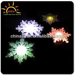 Beautiful Shape Flashing LED Big Snowflake Light for Christmas Decoration Supplies