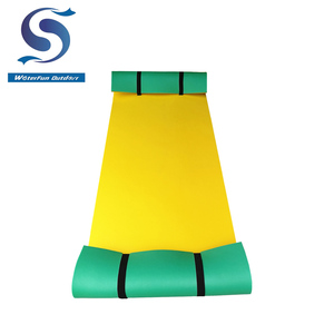 Vente chaude stand up loating mousse de paille natte de plage l'eau de vinyle jouets - Product Image 1