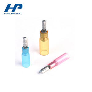100 par emballage thermorétractable adhésifs terminaux femmes garnis de déconnexion - Product Image 2