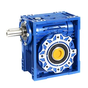 NMRV loạt nhôm worm gear speed reducer rv40 nmrv040 worm hộp số cho việc chuyên chở thiết bị