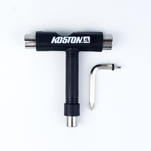 KOSTON-Herramienta de Skateboard con logo personalizado, metal, PP, con paquete de tarjeta para la cabeza - Product Image 1