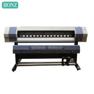 Shandong Honzhan Large 1.8m outdoor advertising Eco Solvent Printer with latest new dx7 dx5 printhead