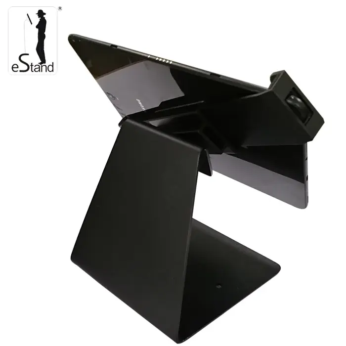 eStand BR24012Q library search desktop security display for 10.2" iPad 7 8 9 stand tablet holder