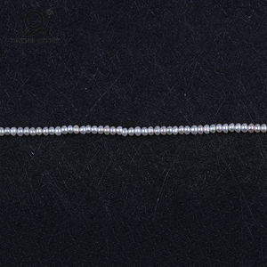 Perle Naturali di Alta Qualità Bianche 2.5-3mm a Forma di Bottone Piccole Perle d'Acqua Dolce - Product Image 5