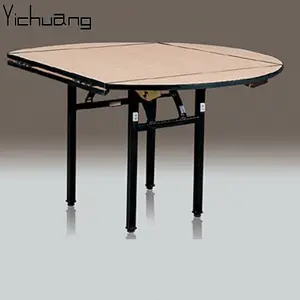 YC-T46 Banquet restaurant Plywood round Square folding table